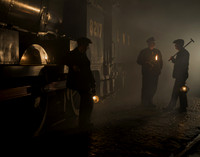 Early morning in the shed