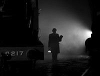 LNER J17 8217 & shed foreman
