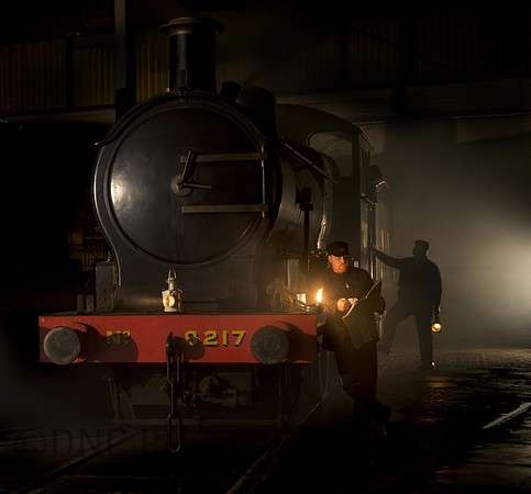 LNER J17 8217. on shed
