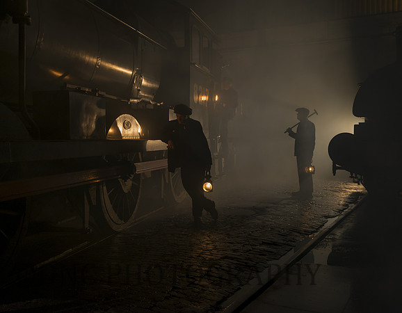 Early morning in the shed