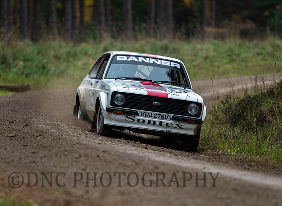 Steve Bannister & Callum Atkinson Ford Escort Mk2
