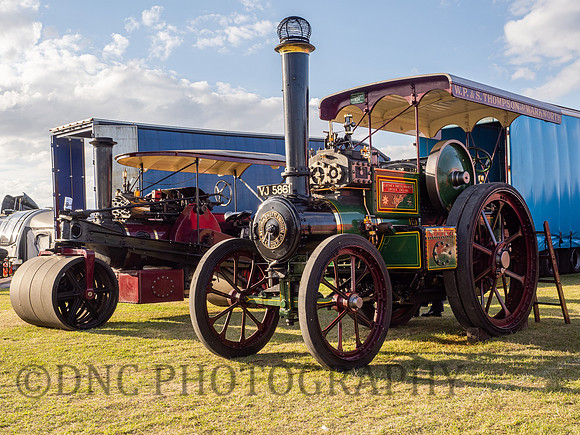 Clayton & Shuttleworth Tractor 49008, 'Apollo' VJ 5861