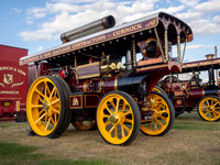 1916 Fowler Showmans Convertible Traction Engine BT4580 'Yorkshire Belle'.