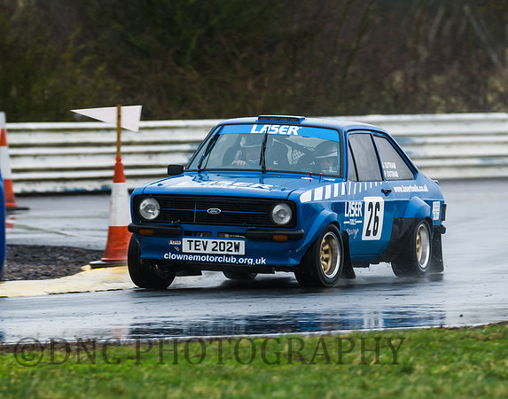 Peter Outram & Jemma Outram Ford Escort MK2