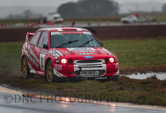 Mark Roberts & Stephen Landen Ford Escort Cosworth.