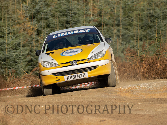 110 Barry Lindsay & Caroline Lodge Peugeot 206 Cup Car