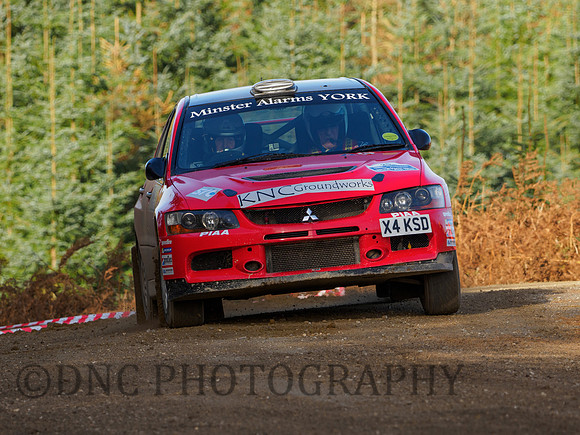 25 Kevin Downes & Dave Jackson Mitsubishi Evo 8