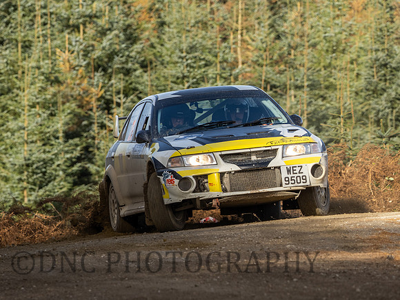 23 Ian Ring & Paul Vasey Mitsubishi EVO 6