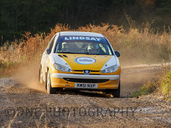 110 Barry Lindsay & Caroline Lodge Peugeot 206 Cup Car