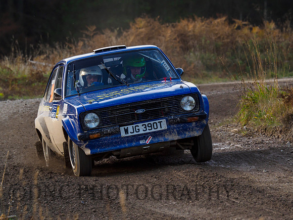 109 Stuart Boyes & Sam Spencer Ford Escort Mk 2.