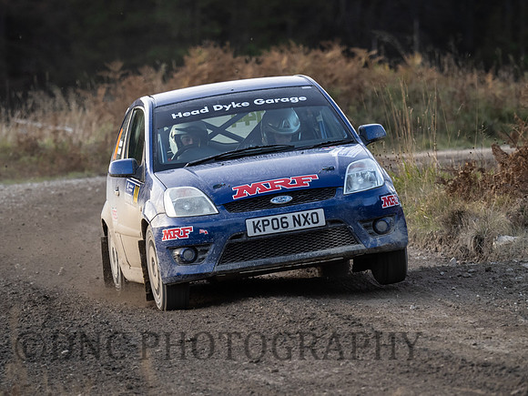 144 Nathan Wearden & Heather Grisedale Ford Fiesta.