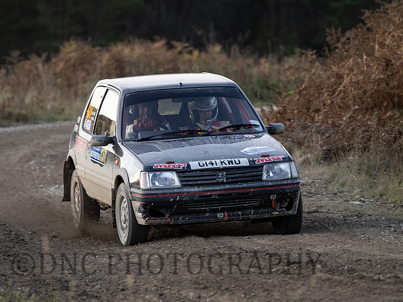 137 Aaron McClure & Simon Taylor Peugeot 205 1.6 GTi.