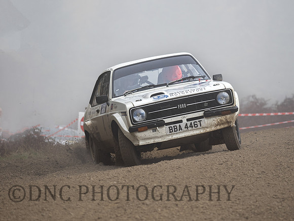 4 Paul Thompson & Josh Davison Ford Escort Mk2 L1