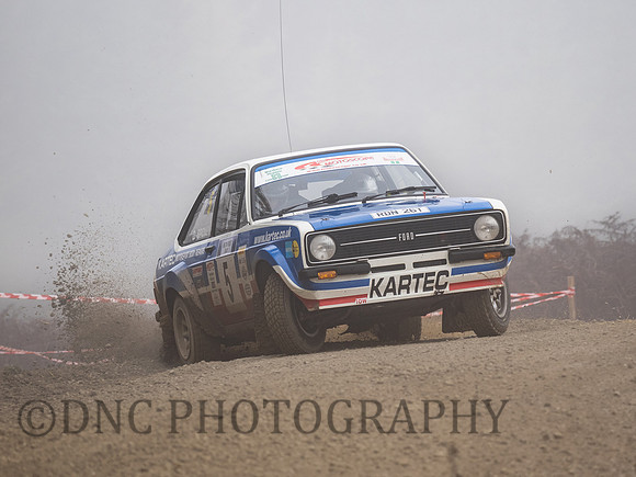 5 David Brown & Hannah Davison Ford Escort Mk2 RS1800 L1