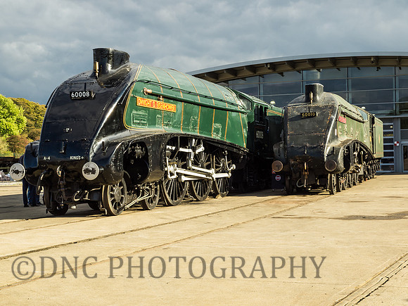After arrival at Shildon