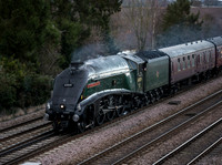 A4 60009 Union of South Africa The York Yuletide Express Colton Junction