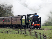 SR Class V Schools 926 Repton 13.35 ex Grosmont 8th May