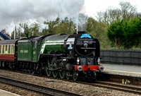 A1 60163 Tornado passing Church Fenton.