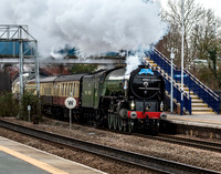 A1 60163 Tornado passing Church Fenton