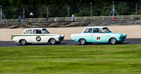 Michael Cullen & Patrick Shovlin Ford Lotus Cortina 68, Ollie Taylor Ford Lotus Cortina 30