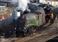A4 60009 Union South Africa backs the ECS into Terrace CHS Lincoln