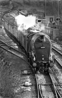 A4 60009 'Union of South Africa arrives at Lincoln with 'The Lindum Fayre'