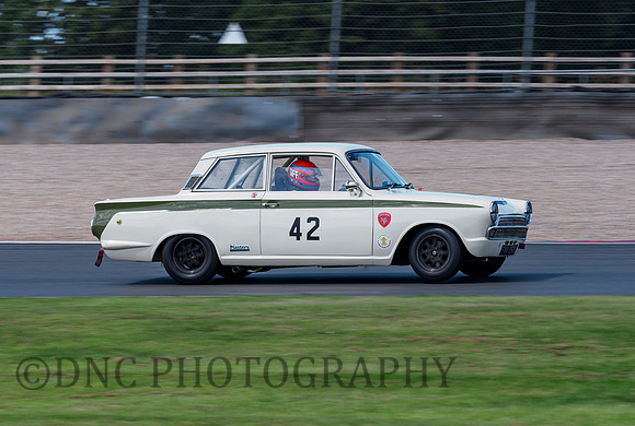 John Spiers & Tiff Needell Ford Lotus Cortina