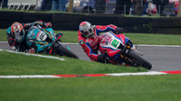 Glenn Irwin Honda leads Peter Hickman BMW Race 3