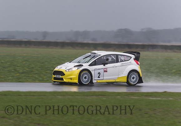 Peter Smith & Graham Wild Ford Fiesta R5+.