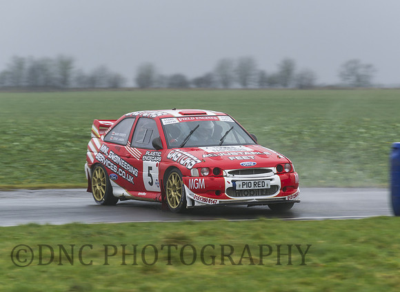 Mark Roberts & Stephen Landen Ford Escort RS Cosworth..