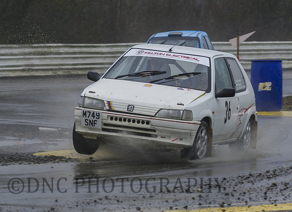 Neil Raven & Ann Forster Peugeot 106 Rallye