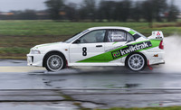 Chris Marshall & Simon Hunter Mitsubishi Evo 5.