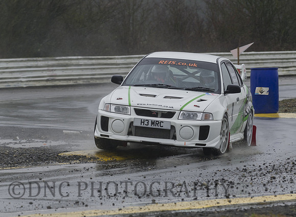 Chris Marshall & Simon Hunter Mitsubishi Evo 5
