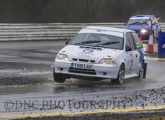 Jonathan Hudson & Chris Worrall Suzuki Swift GTi