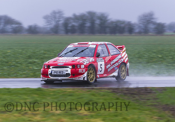 Mark Roberts & Stephen Landen Ford Escort RS Cosworth.