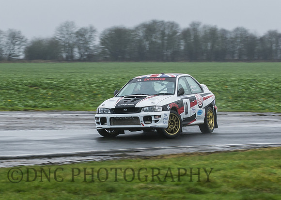 David Longfellow & Sam Bailey Subaru Impreza.