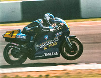 Christian Sarron Team Gauloises Blondes Mobil 1 Yamaha YZR500