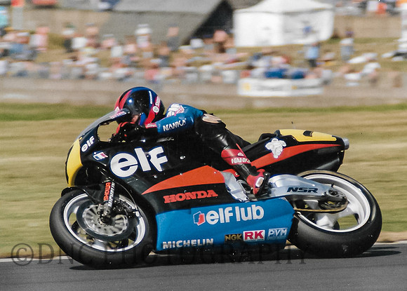 Domique Sarron ELF Honda NSR500