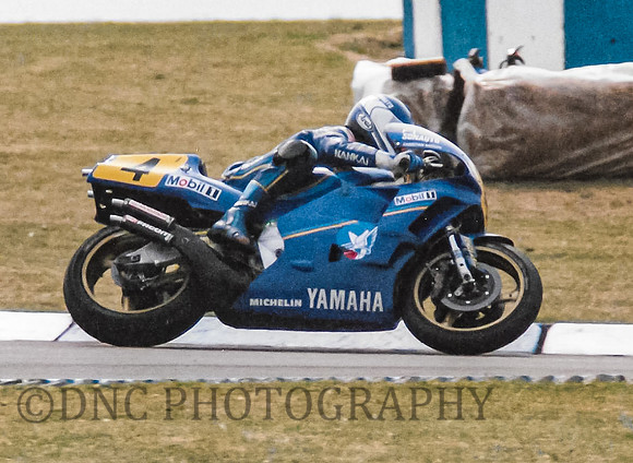Christian Sarron Team Gauloises Blondes Mobil 1 Yamaha YZR500
