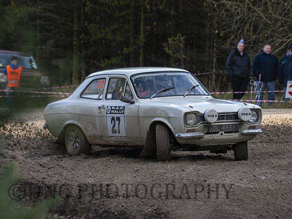 27 Matt Fowle Andy Ballantyne Ford Escort Mexico Mk1