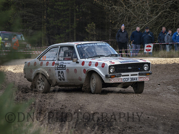 53 Martin Shaw & Dave Evans Ford Escort
