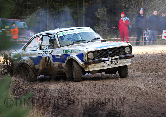 50 Phil Jobson & Caroline Lodge Ford Escort Mk2