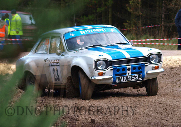 23 Terry Nowlan &Nick Barrington Ford Escort Mk1 RS1600
