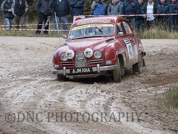 43 Jim Valentine & Andy Harris Saab 96 Sport
