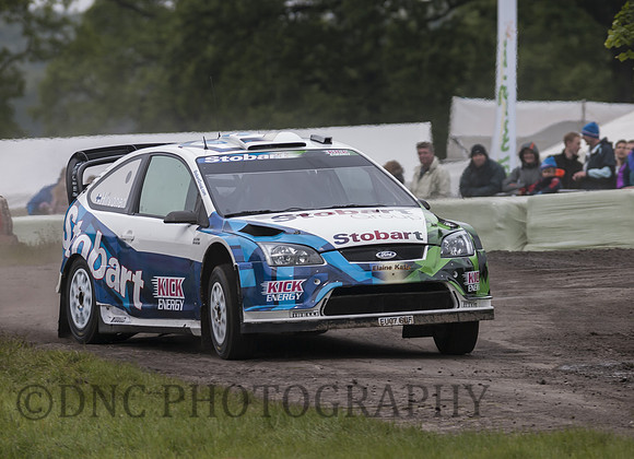 Mikko Hirvonen Ford Focus WRC.