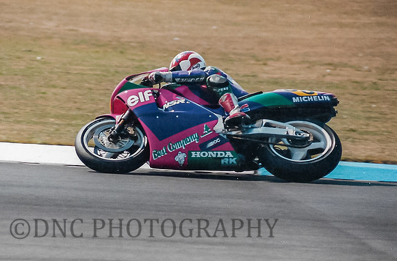 Carl Fogarty Honda NSR500.