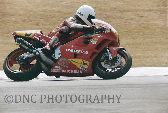 Ron Haslam Cagiva 500..