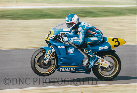 Christian Sarron Yamaha YZR500...........