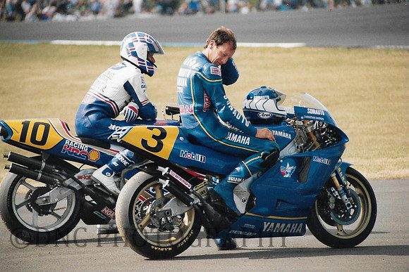 Wayne Gardner & Christian Sarron