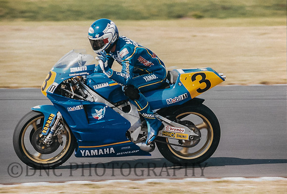 Christian Sarron Yamaha YZR500........
